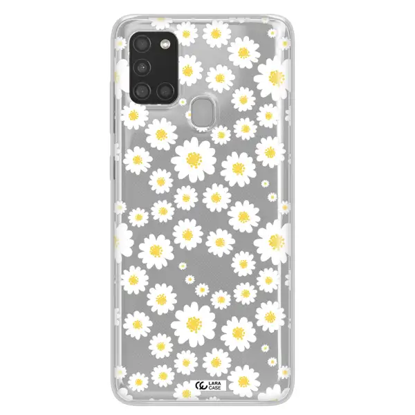 Papatia Pattern Samsung A21S Clear TPU Case