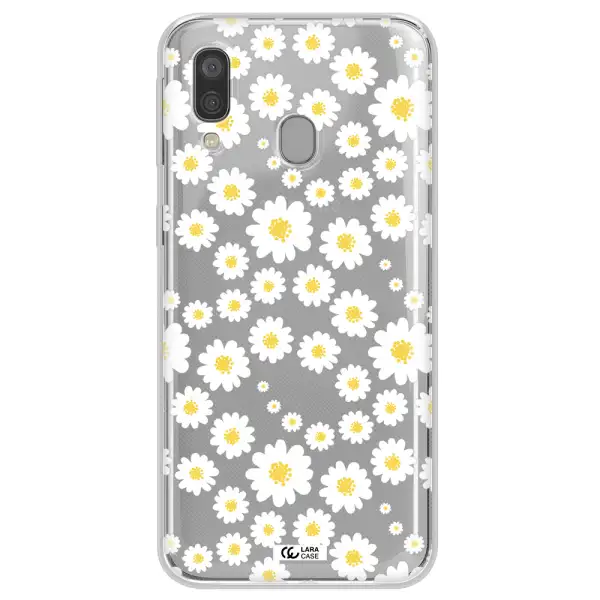Papatia Pattern Samsung A40 Clear TPU Case