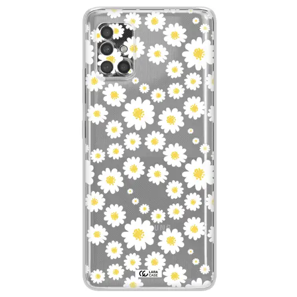 Papatia Pattern Samsung A40S Clear Tpu Case