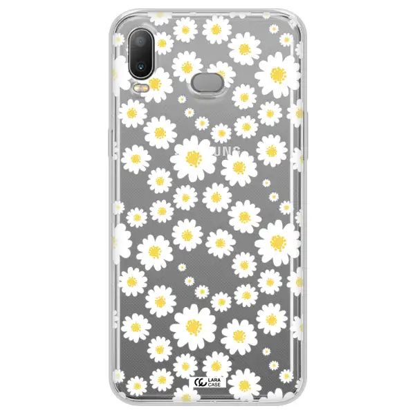 Papatia Pattern Samsung A6S Clear TPU Case
