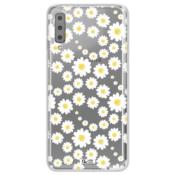 Papatia Pattern Samsung A7 2018 Clear TPU Case