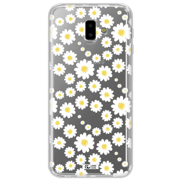 Papatia Pattern Samsung J6 Plus Clear TPU Case