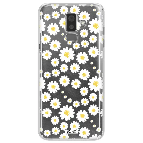 Papatia Pattern Samsung J8 Clear TPU Case