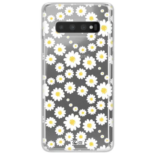 Papatia Pattern Samsung S10 Plus Clear TPU Case