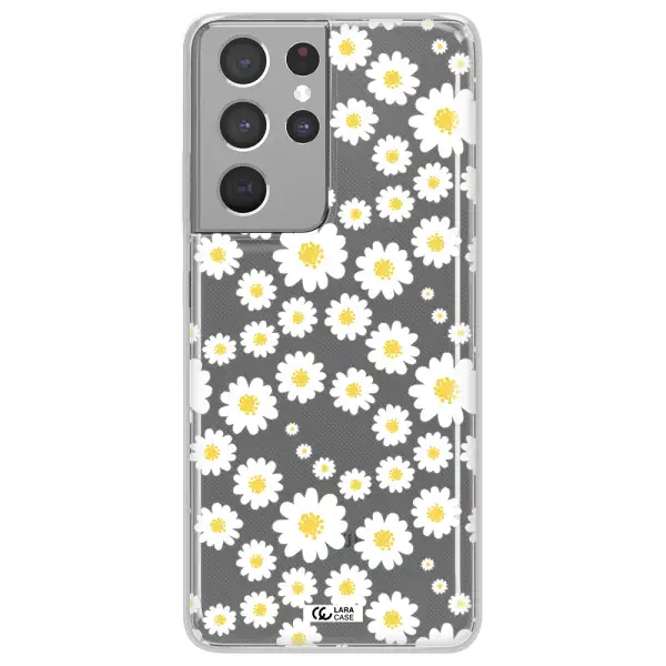 Papatia Pattern Samsung S21 Ultra Clear TPU Case