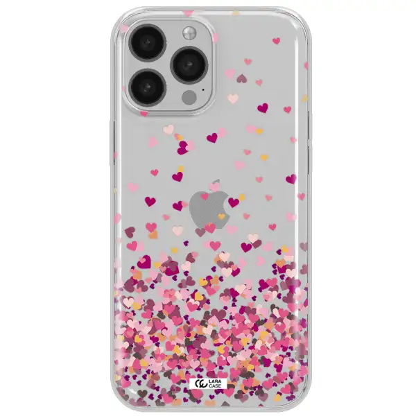 Flying Hearts Apple iPhone 13 Pro Max Clear TPU Case
