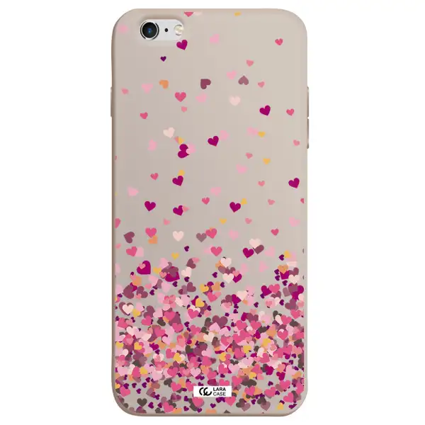 Flying Hearts Apple iPhone 6 plus Silicone Stone Case