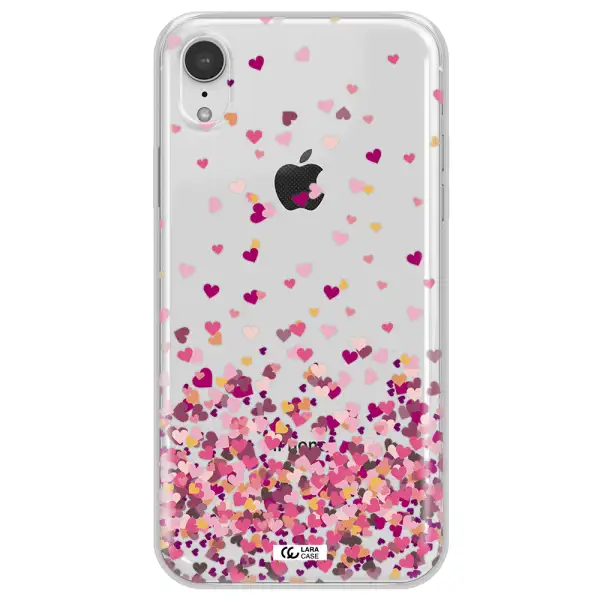 Flying Hearts Apple iPhone XR Clear TPU Case