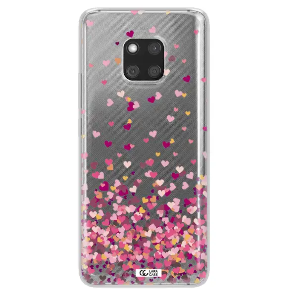 Flying Hearts Huawei Mate 20 Pro Clear TPU Case