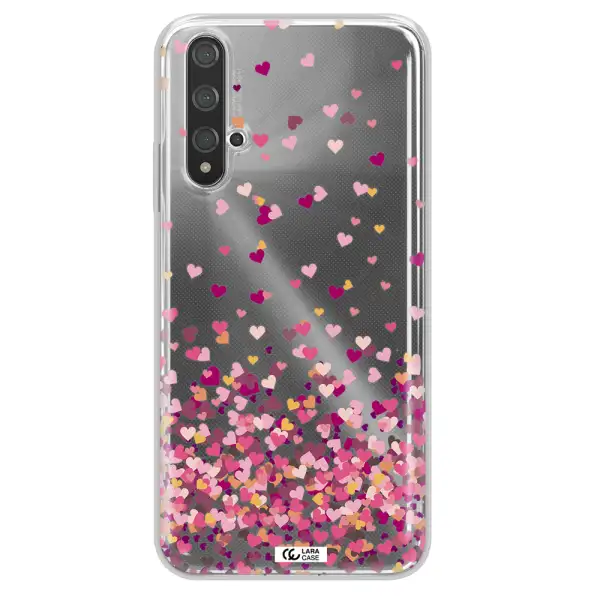 Flying Hearts Huawei Nova 5t Clear TPU Case