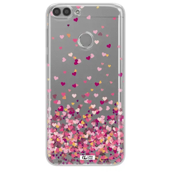 Flying Hearts Huawei P Smart Clear TPU Case
