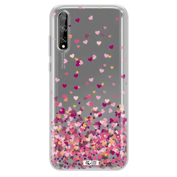 Flying Hearts Huawei P Smart S Clear TPU Case