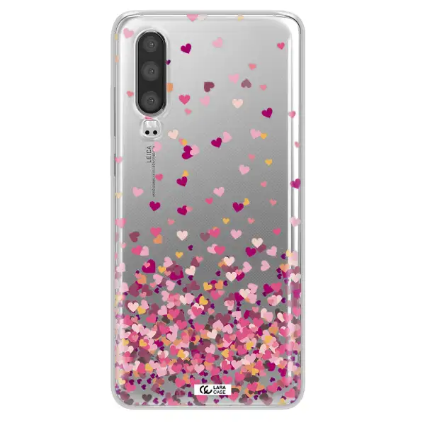 Flying Hearts Huawei P30 Clear TPU Case