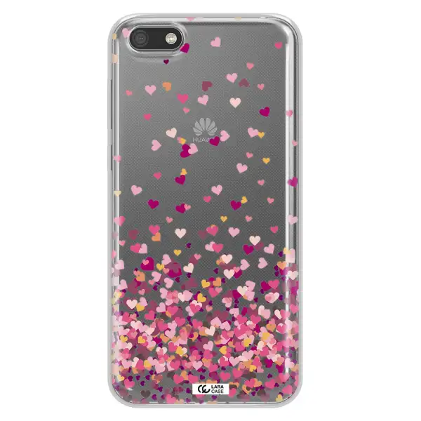 Flying Hearts Huawei Y5 2018 Clear TPU Case