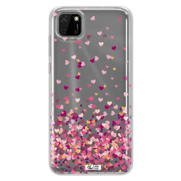 Flying Hearts Huawei Y5P Clear TPU Case
