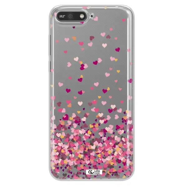 Flying Hearts Huawei Y6 2018 Clear TPU Case