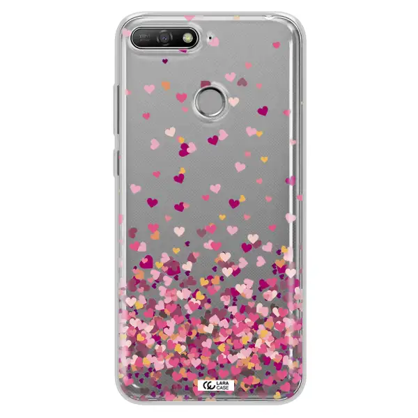 Flying Hearts Huawei Y6 Prime 2018 Clear TPU Case