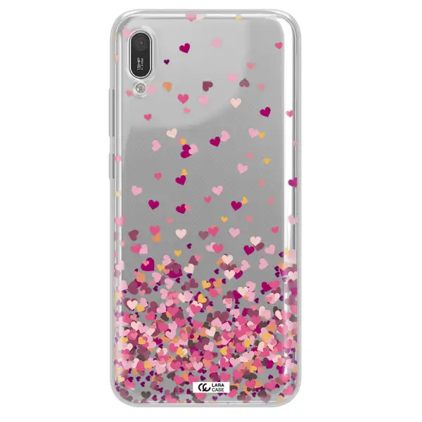 Flying Hearts Huawei Y6 Pro 2019 Clear TPU Case