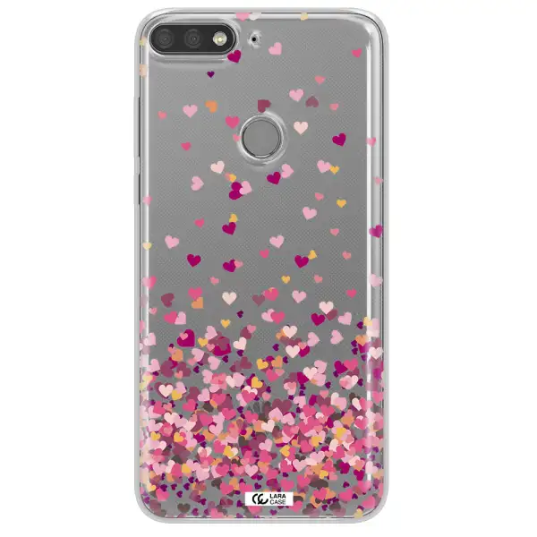 Flying Hearts Huawei Y7 Prime 2018 Clear TPU Case