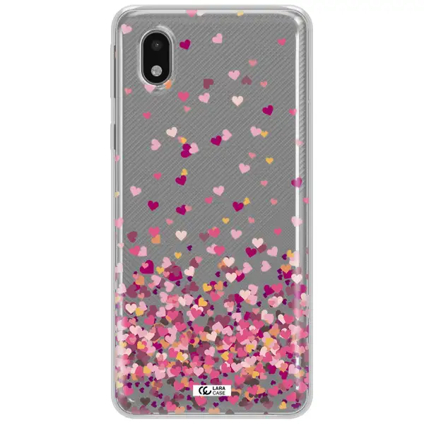 Flying Hearts Samsung A01 Core Clear Tpu Case