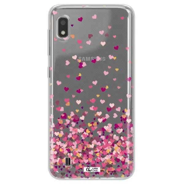 Flying Hearts Samsung A10 Clear TPU Case