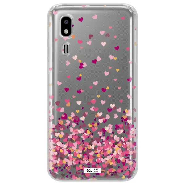 Flying Hearts Samsung A2 Core Clear TPU Case