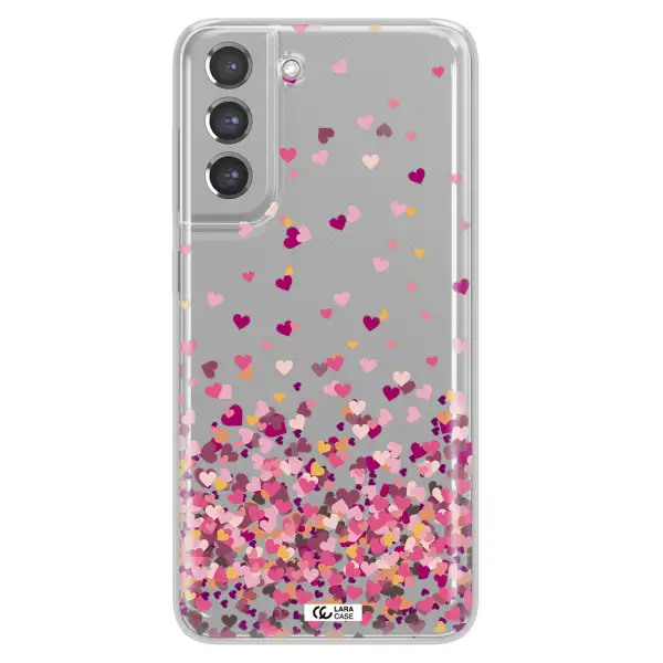 Flying Hearts Samsung A21 Fe Clear TPU Case