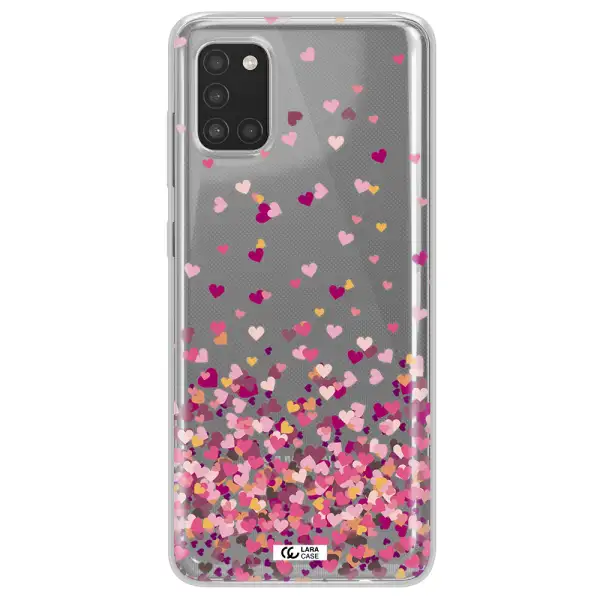 Flying Hearts Samsung A31 Clear TPU Case