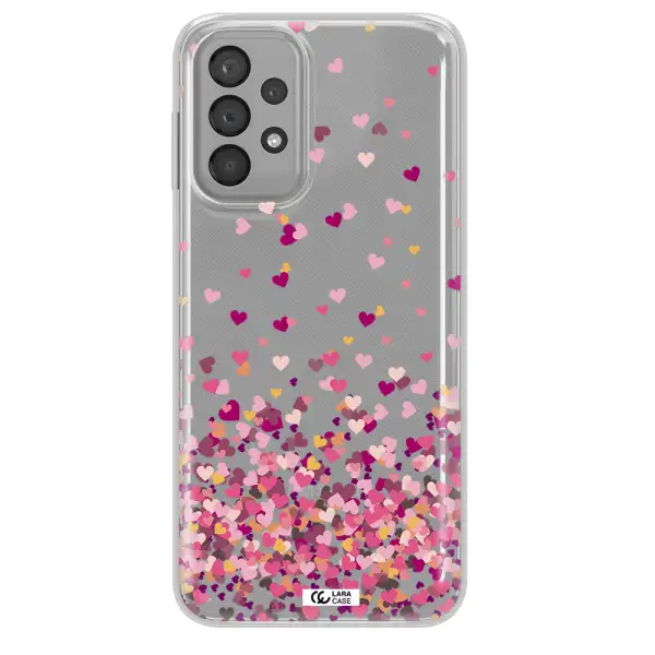 Flying Hearts Samsung A33 Clear TPU Case