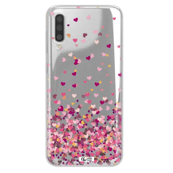 Flying Hearts Samsung A50 Clear TPU Case