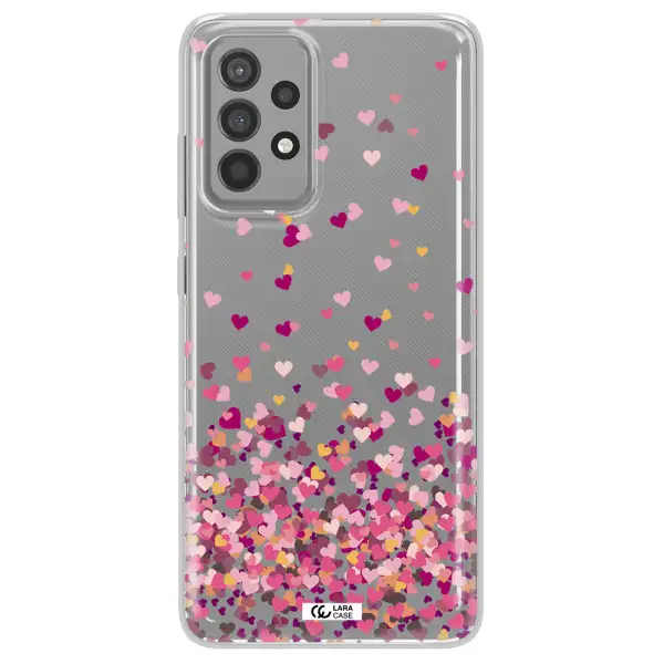 Flying Hearts Samsung A52 Clear TPU Case