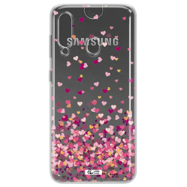 Flying Hearts Samsung A60 Clear TPU Case