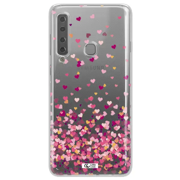 Flying Hearts Samsung A9 2018 Clear TPU Case