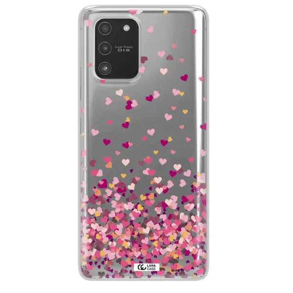Flying Hearts Samsung A91 Clear TPU Case