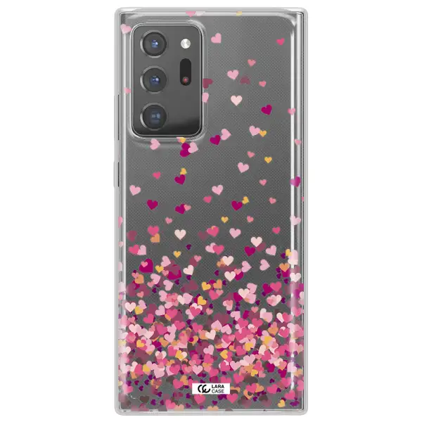 Flying Hearts Samsung Note 20 Ultra Clear TPU Case