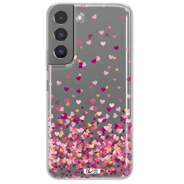 Flying Hearts Samsung S 22 Plus Clear TPU Case