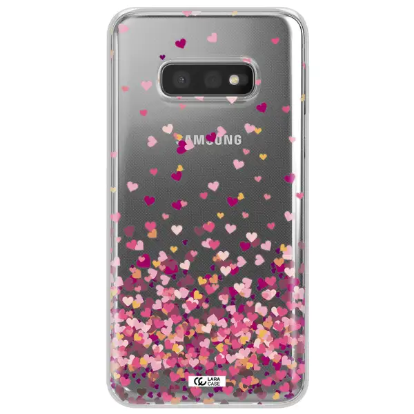 Flying Hearts Samsung S10e Clear TPU Case