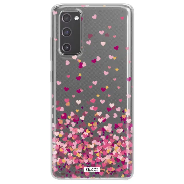 Flying Hearts Samsung S20 Fe Clear TPU Case