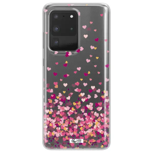 Flying Hearts Samsung S20 Ultra Clear TPU Case
