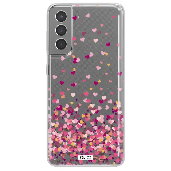Flying Hearts Samsung S21 Plus Clear TPU Case