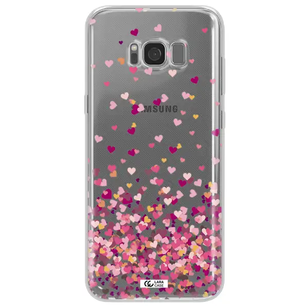 Flying Hearts Samsung S8 Clear TPU Case