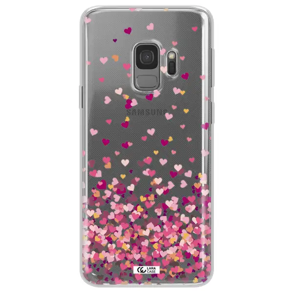 Flying Hearts Samsung S9 Clear TPU Case