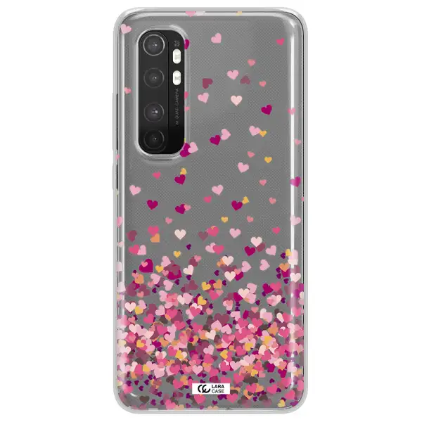 Flying Hearts Xiaomi Mi Note 10 Lite Clear TPU Case