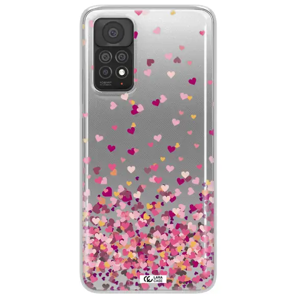 Flying Hearts Xiaomi Note 11 Pro Clear TPU Case