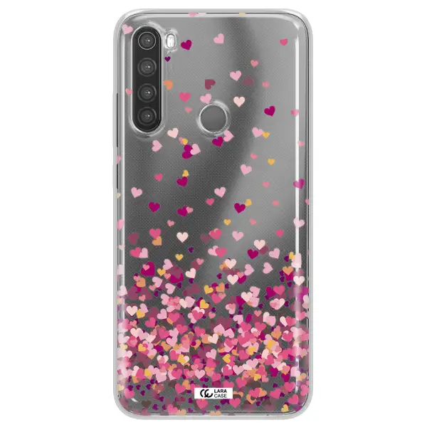 Flying Hearts Xiaomi Note 8 Clear TPU Case