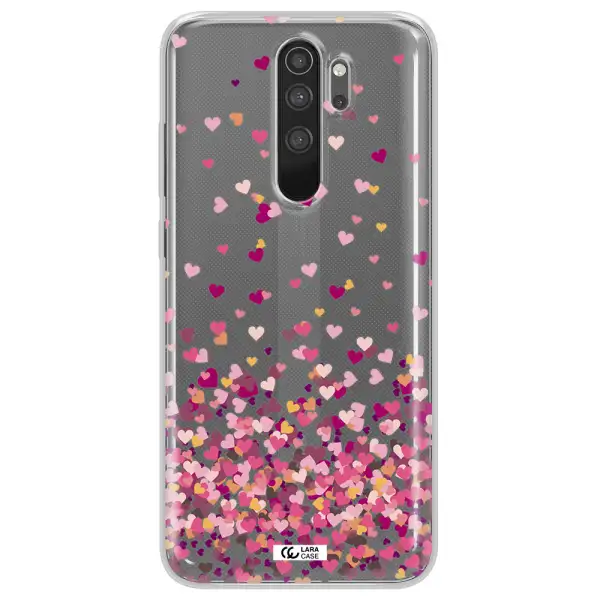 Flying Hearts Xiaomi Note 8 Pro Clear TPU Case
