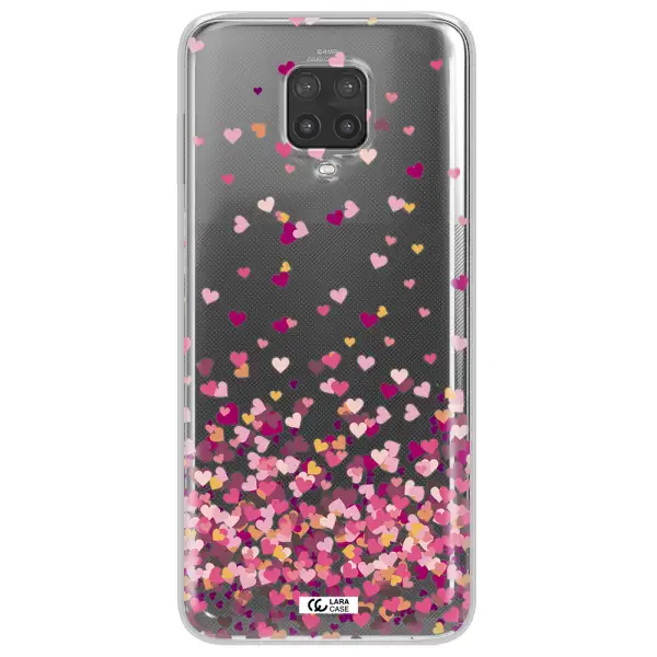 Flying Hearts Xiaomi Note 9 Pro Clear TPU Case