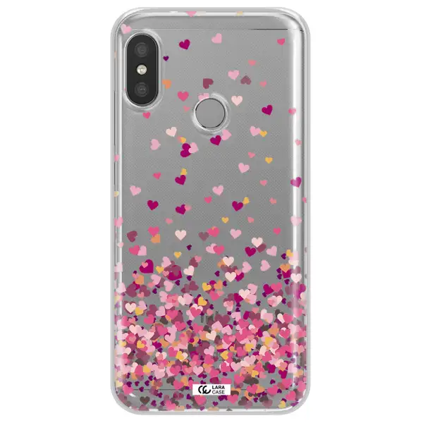 Flying Hearts Xiaomi Redmi 6 Pro Clear TPU Case