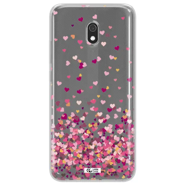 Flying Hearts Xiaomi Redmi 8A Clear TPU Case