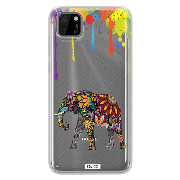 Mandala Elephant Huawei Honor 9S Clear TPU Case